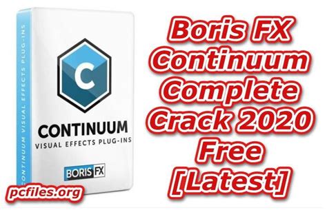 Boris FX Continuum Complete 2020.5 v13.5.0.1182 Full Crack